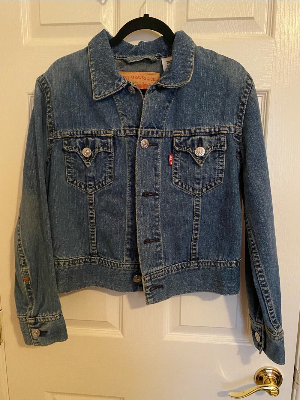 Levi’s Type 1 Iconic Denim Jean Jacket L Large Levi Strauss
